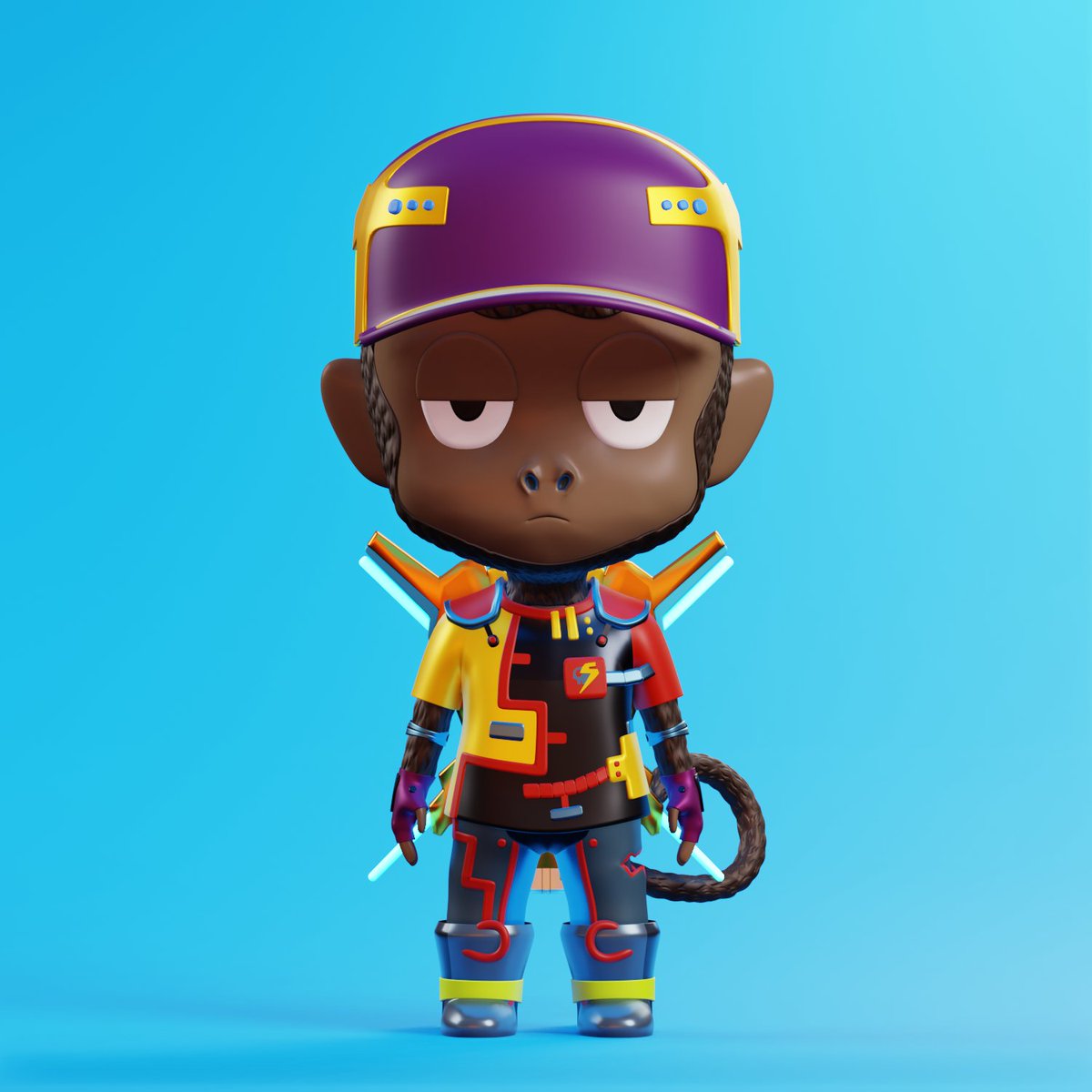 I'm giving away Chibi Ape #30 to anyone who follows and retweets in the next 48 hours 🙂 #NFTGiveaway #NFTs