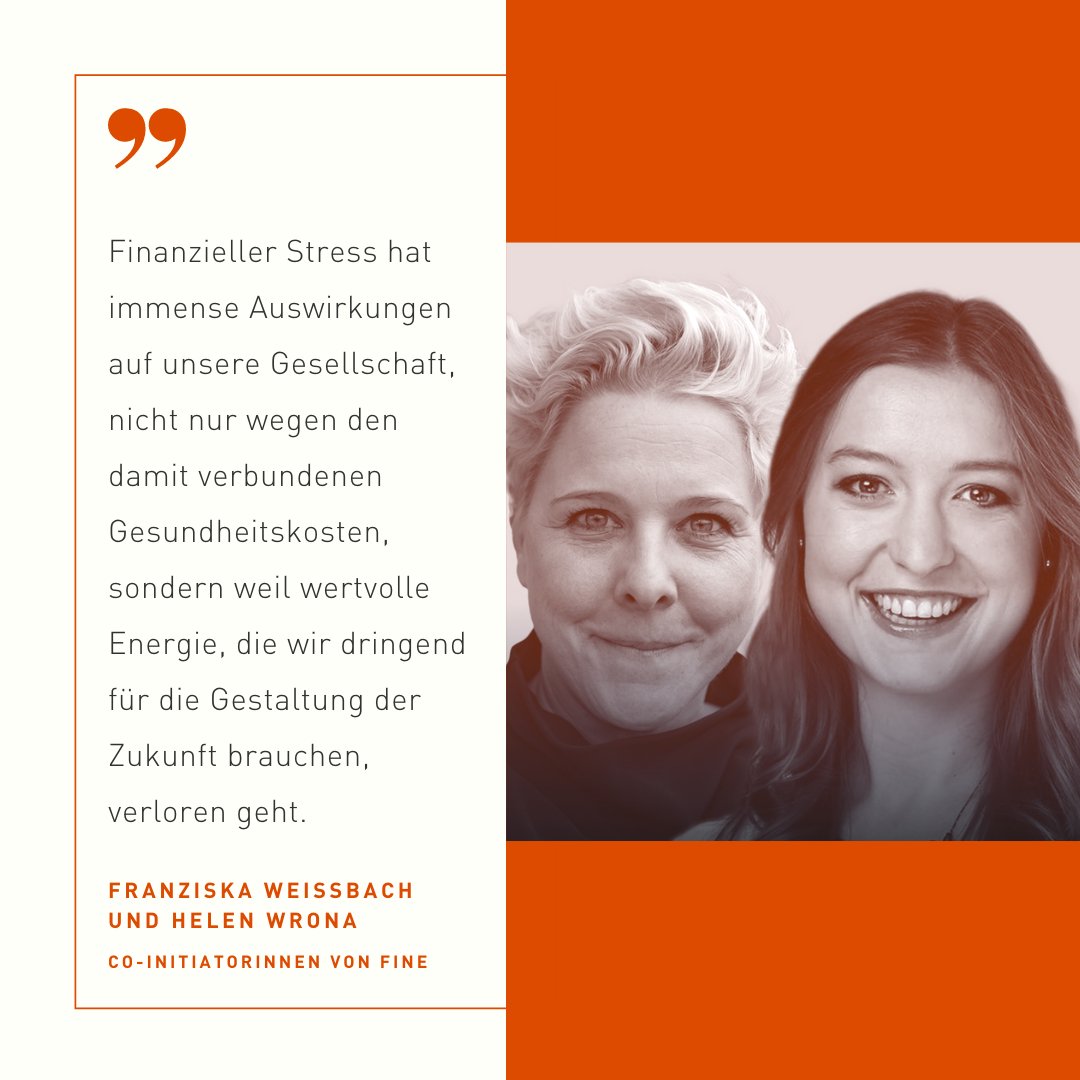 Im neuen #FemaleFutureFinance-Podcast spricht Roksolana mit den Co-Initiatorinnen von #Fine, <a href="/HelenWrona/">Helen Wrona</a> und <a href="/ffmflamingo/">Franziska Weissbach</a>. Es geht um das Thema #FinancialWellBeing, welche Auswirkungen finanzieller Stress hat und was hinter der Fine-Initiative steckt: buff.ly/3jrgYXv