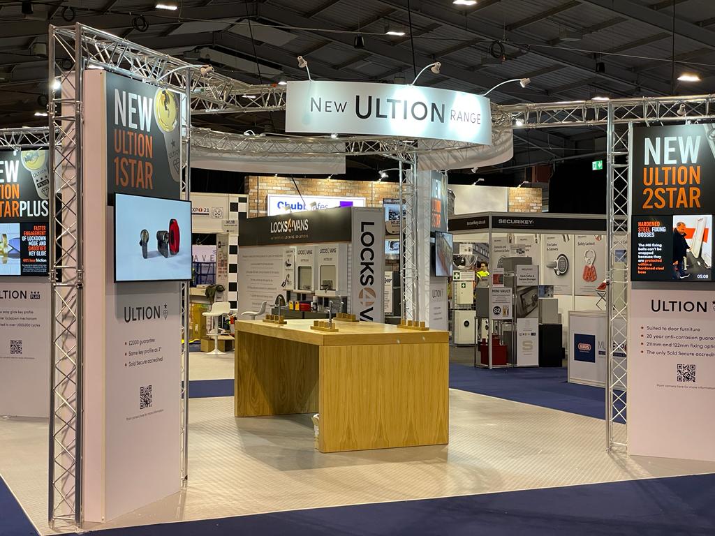 UltionLock's tweet image. We are right by the entrance at stand H1.8. You can&apos;t miss us! #MLAExpo #MLA21