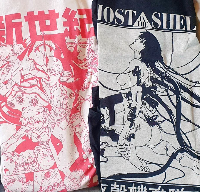 Finally rectifying my terrible lack of anime tshirts... 