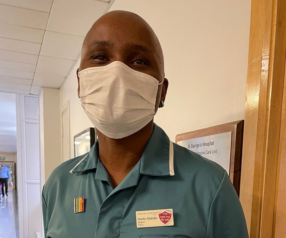 geshNHS's tweet photo. 👋Say hello to Martin who works as a Matron in our Paediatric Intensive Care Unit.

Martin speaks four languages and specialises in recruiting international nurses to join #TeamStGeorges

If you're looking for a new #nursing role, find out more👇

https://t.co/0D8vjgQp94 https://t.co/lXFhIIiWUt