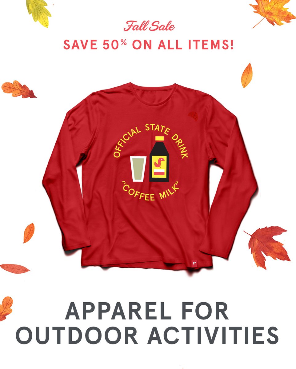 RedDotMerchCo's tweet photo. *** #FALL IS HERE! ***

The days are getting cooler and the #trees are beautiful! Celebrate fall with our site-wide #sale—all products are 50% off! Plus a #FREEGIFT with every order! Sale ends 10/24. #Discount applied automatically at checkout. #FallSale

https://t.co/RsR20TvhqR https://t.co/gjMzfrxB5v