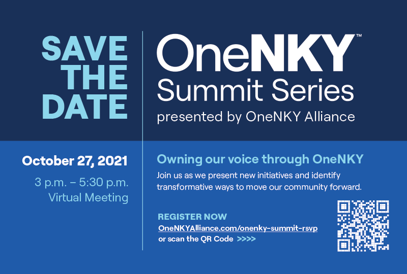 OneNKY_Alliance's tweet photo. FIVE DAYS left before our OneNKY Summit Series! We are excited to transform NKY with YOU and start Building Our 22nd Century OneNKY. #SummitSeries #OneNKYCommunity 
Register today at: https://t.co/CQPb3bAUTZ https://t.co/IOGMgl2TmB