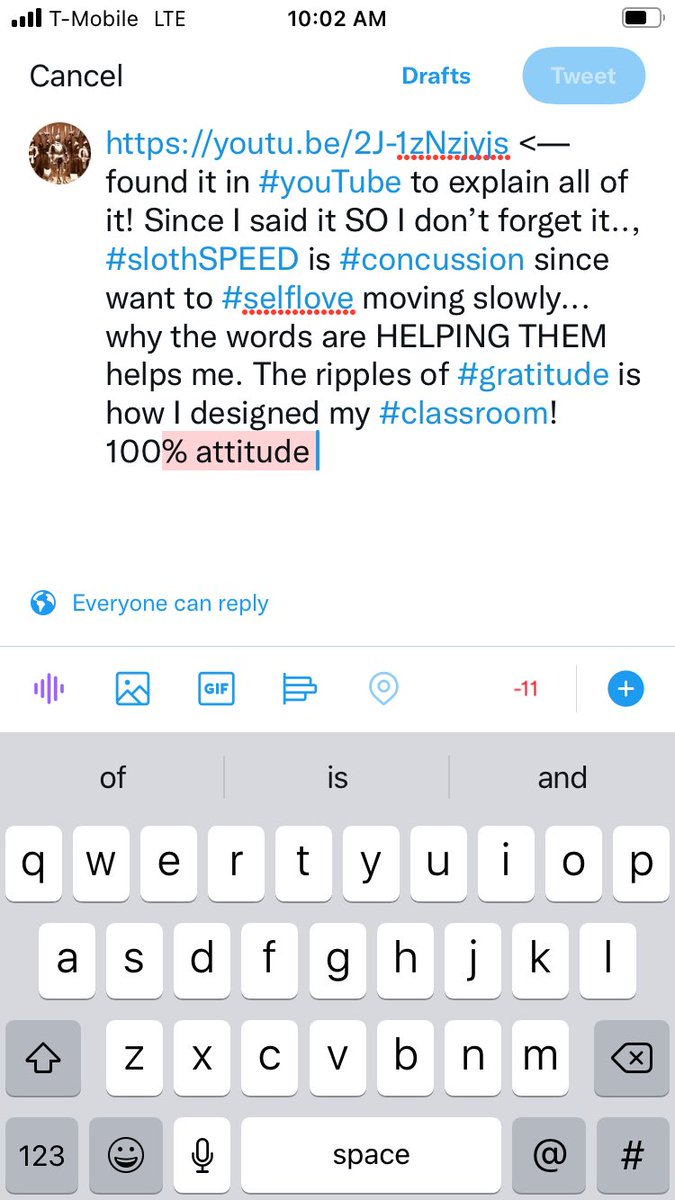 endPTSD's tweet photo. https://t.co/YJs8E3ZJIa <—found it in #youTube to explain all of it! Since I said it SO I don’t forget it.., #slothSPEED is #concussion since want to #selflove moving slowly... why the words are HELPING THEM helps me. https://t.co/V9AmyDTsTi <—where I said it. & you can TAP here https://t.co/e78V7YvzwH