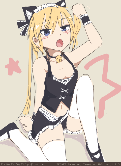 ソーニャ(キルミーベイベー) 「ソーニャちゃん。。。 #tegaki_dt 」|24のイラスト