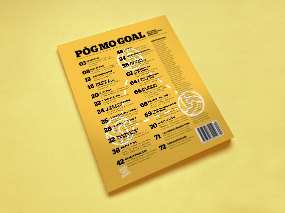 pogmogoal's tweet image. Issue 7 is gone to print. Thanks to everyone who made a pre-order. It helps us get Ireland's only football magazine made. You can still order copies here pogmogoal.bigcartel.com
