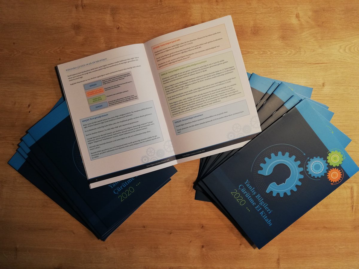 🥳 Türkçeleştirdiğimiz "Yanlış Bilgileri Çürütme El Kitabı" Türk Eczacıları Birliği (<a href="/tebkurumsal/">Türk Eczacıları Birliği</a>) tarafından bastırılarak eczacılık öğrencilerine ulaştırıldı!

Yanlış bilgileri çürütmek istiyorsanız siz de bir kopyasını cihazınıza indirebilirsiz! 👇
teyit.org/teyitpedia-yan…