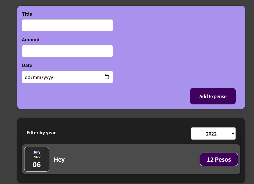 ronaldlaz4's tweet photo. 82/100:
It's a fun I learned how to do this in react. From simple website I now know how to make a dynamic one with the help of my Udemy course from Academind. Gonna try doing a similar project like this on the next days
#100DaysOfCode #SurPathHub #GitHubPhilippines https://t.co/TPYwnc3dJB