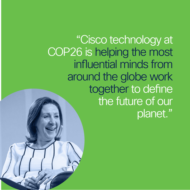 CiscoUKI's tweet photo. Time
For
Action

We’re proud to announce our partnership with #COP26, the global climate conference: https://t.co/Gti2Rmvyg7 🌍