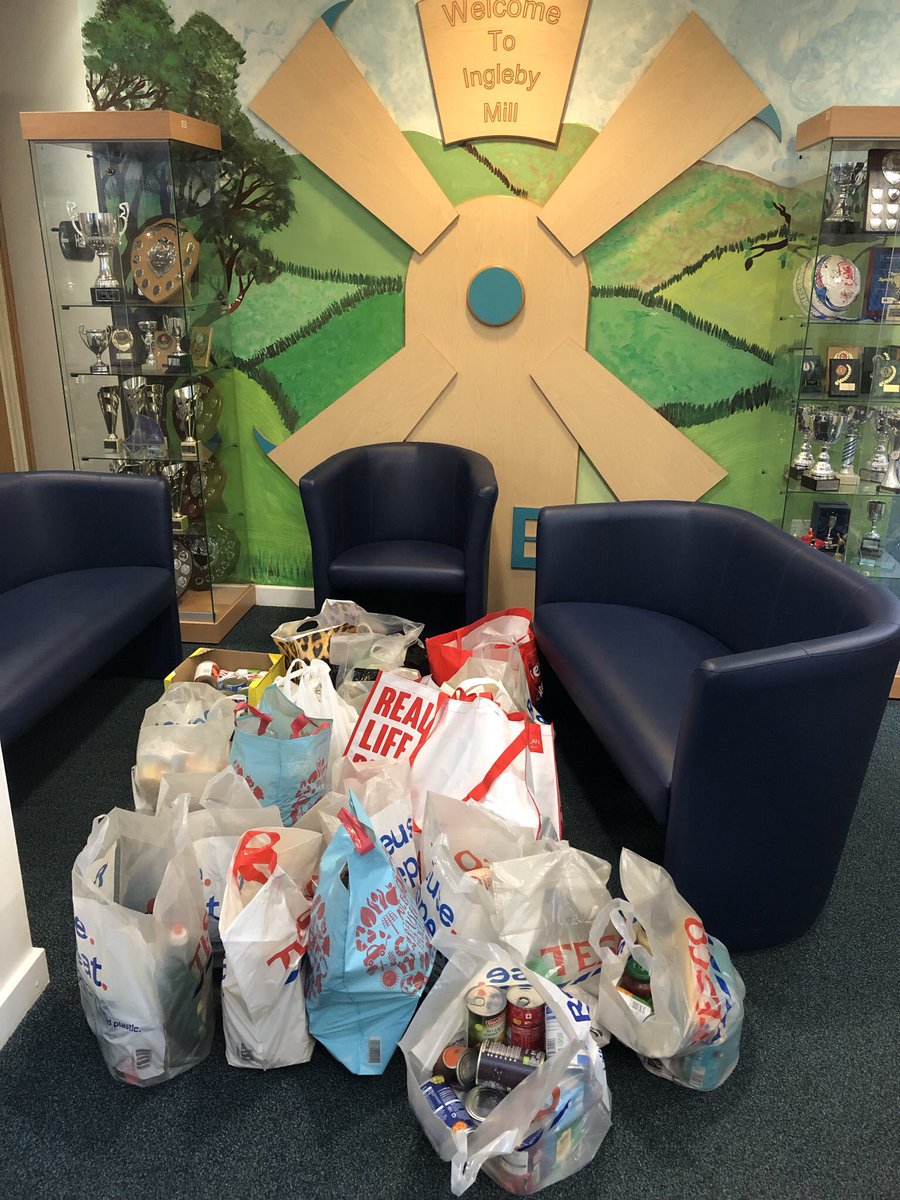 Thank you for all your kind harvest donations. We have been able to send food parcels to various local food banks and a cheque for £460 to the Trussell Trust.   Wishing all our families a happy half term.