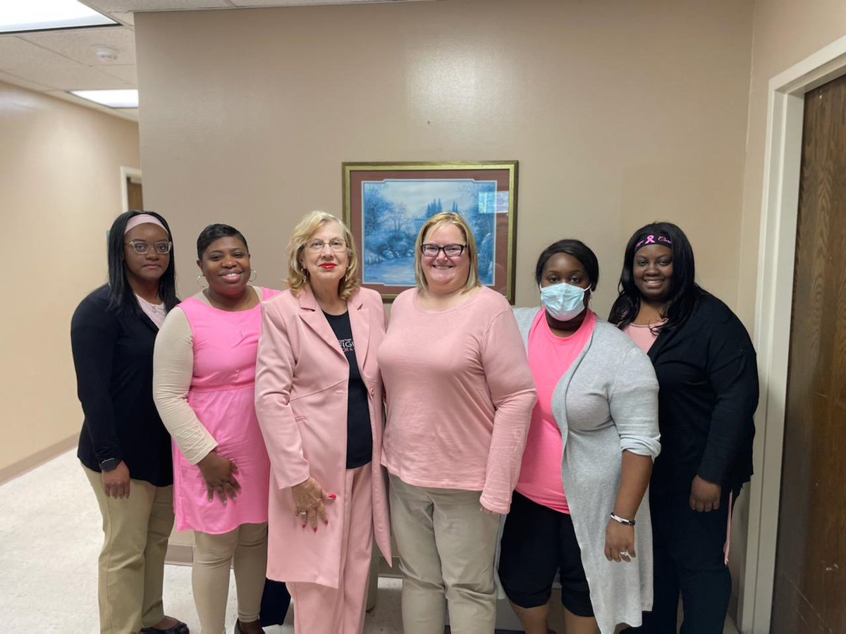 In honor of breast cancer awareness, MCHS had a 💗Pink Out💗 day to help shine a light on the risk factors, screenings, and treatment for this disease that affects both men and women.