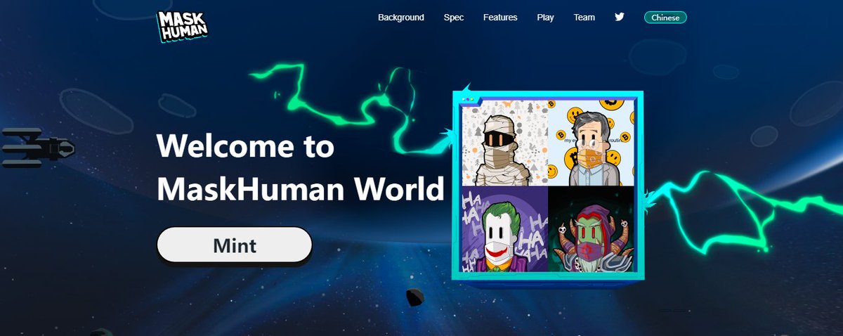 Airdrop_LC's tweet photo. MaskHuman Giveaway
Reward: 10 ( 0.8 ETH ) NFT
Ten random participants will receive 1 ( 0.08 ETH ) MaskHuman NFT each
Start bot: https://t.co/I0RNrt0cko
Giveaway ends 29 October . Distribution of reward 30 October
#LegitCommunity #NFT #ETH #MaskHuman
Good luck https://t.co/eQ2XhamTbW