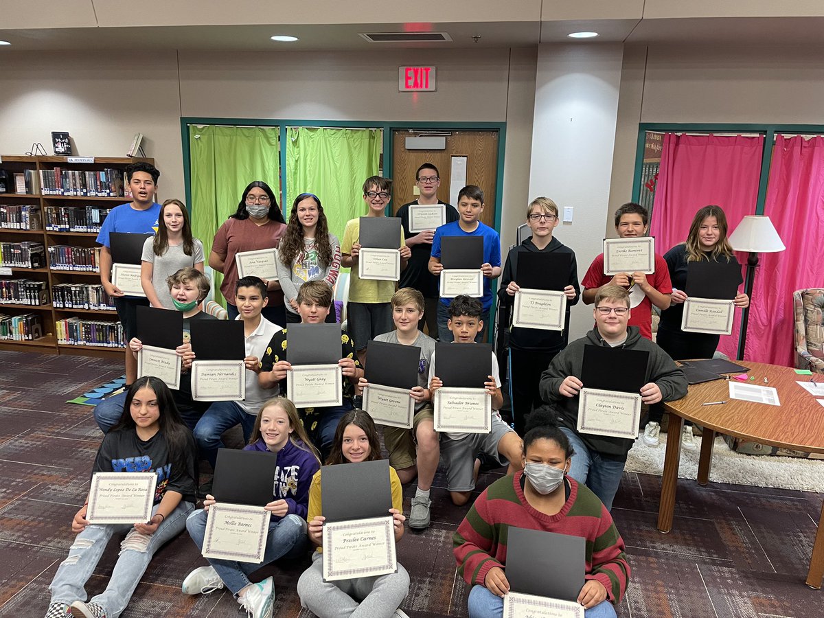 gmspirates's tweet photo. Thank you to the parents and community members that showed up to support our latest Proud Pirate Award Winners. It’s a Great dsy to be a Pirate. #GMSpirates #TheGreatGMS #rowtheboat https://t.co/aFE3nRFO4a