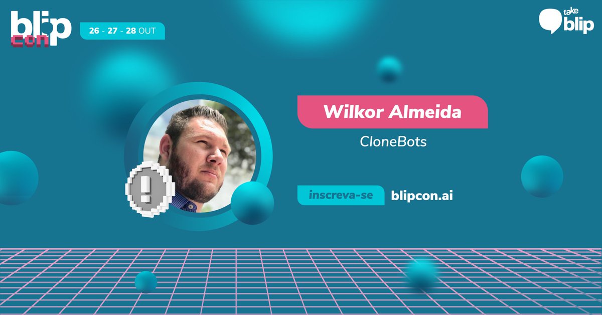 BlipBR's tweet photo. Loading... Já escolheu seu player? 🎮

Teremos conteúdos exclusivos e, por isso, viemos te contar alguns palestrantes que já confirmaram presença.

O #BlipCon começará em 4 dias! Faça sua inscrição antes do game over https://t.co/LWv32iuMor 💙 https://t.co/xKabUf8tyr