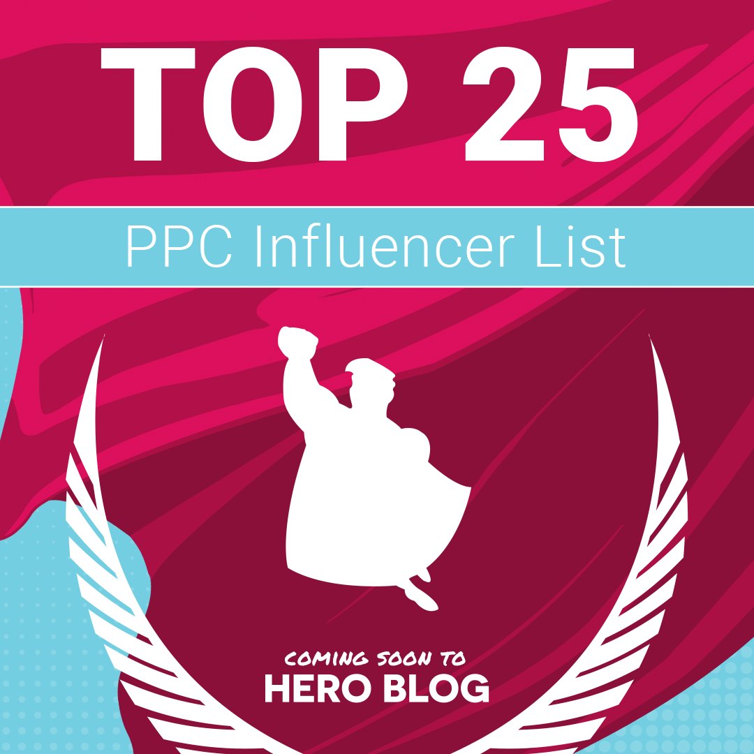 ppchero's tweet photo. It's Friday, did you submit your vote already? Your voice matters! Let us know which PPC expert helped shape your career. Visit, https://t.co/NrO3l792MI #ppc #top25 #heroblog #digitalmarketing #influence https://t.co/N19uLljkw9