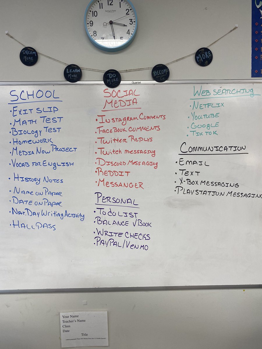 CoachJKoehl's tweet photo. @WWHSWizardPride Mr.Koehler’s Freshman Advisory brought the JUICE while we were putting together our National Day in Writing List!!!! #WhyIWrite https://t.co/z6EJUFf8T1