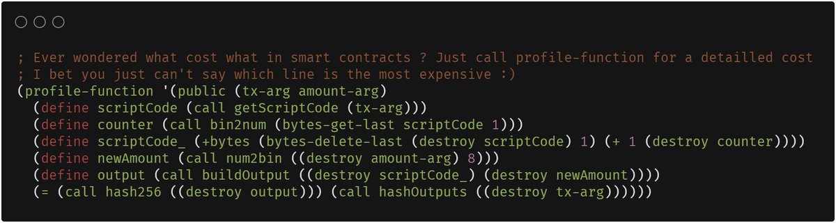 NikamotoS's tweet image. I wrote a Lisp->Script compiler for #bsv
Thanks to feedbacks from early testers it should be ok to use. So here is the documentation: replit-docs.frenchfrog42.repl.co
It has a link to a "repl" where you can use the compiler (no download required)
If you have any feedbacks, let me know