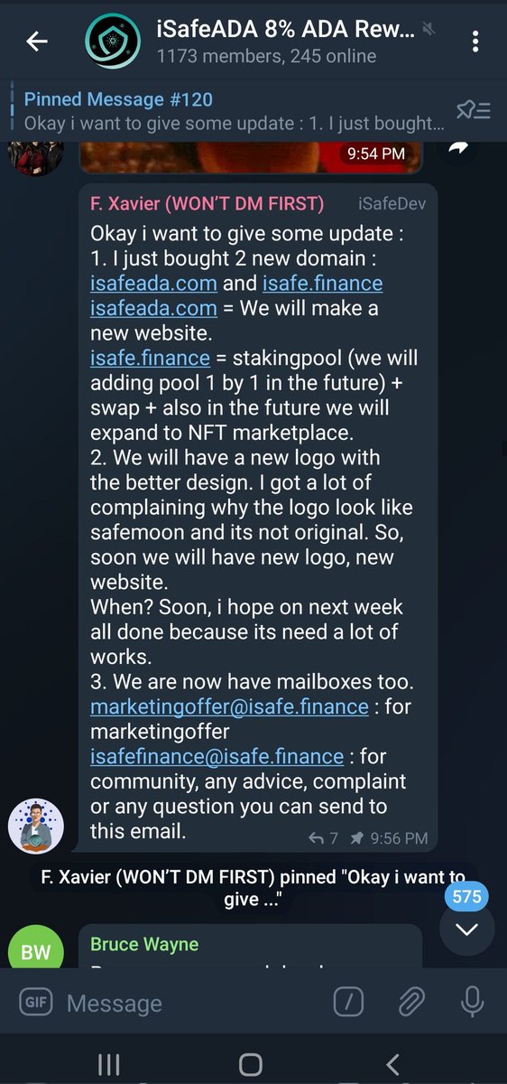 Rise2ShineLife's tweet photo. #iSafeADA 2 new websites coming!
Pays 8% in $ADA these are mine
2% Liquidity 5% Marketing
Low MC, Doxxed Dev!
Buy on #PancakeSwap
0x60d7ed8eae8276d7e6148eca39ad34dad2b20448 #BNB
Developing Real Utility #Staking #swap #NFTGame @iSafeADA
#shibainu #FLOKI #BSCGems #ADA #shib https://t.co/osxOpwyq0D