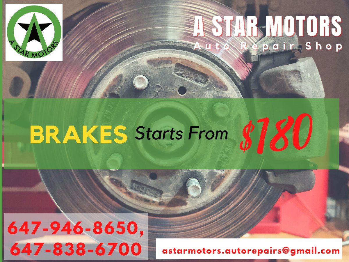 Call Us
📞Phone: 647-946-8650, 647-838-6700
📩Email: astarmotors.autorepairs@gmail.com.
Visit Us: astarmotors.ca
#StarMotors #Motorcars #car #autorepair #shop #autorepair #canadacar #Carrepair #brampton #sandalwood #oilchange #Hurontario #tuneups #Brakes #transmission