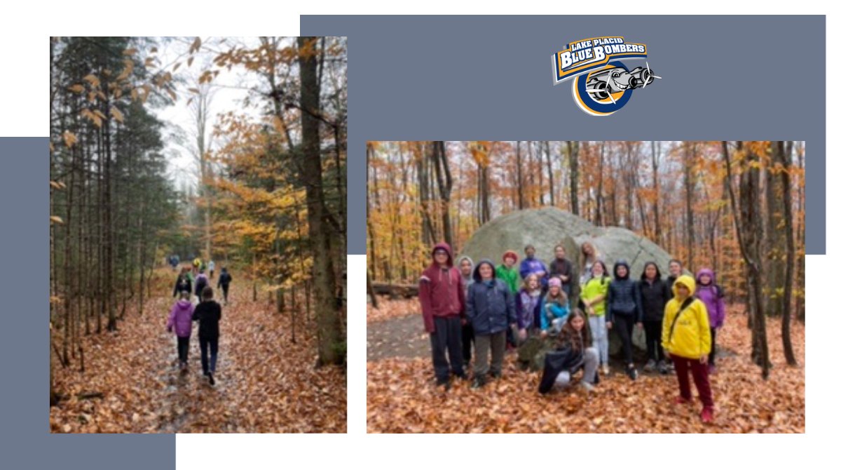 LakePlacidCSD's tweet photo. #LakePlacidSchools 6th graders are learning about camping and hiking skills in PE. They took a trip to Heaven Hill to practice those skills and have some fun (even in the rain). #EmpoweredLP #PhysEd #fall π https://t.co/ZClh3jLz8O