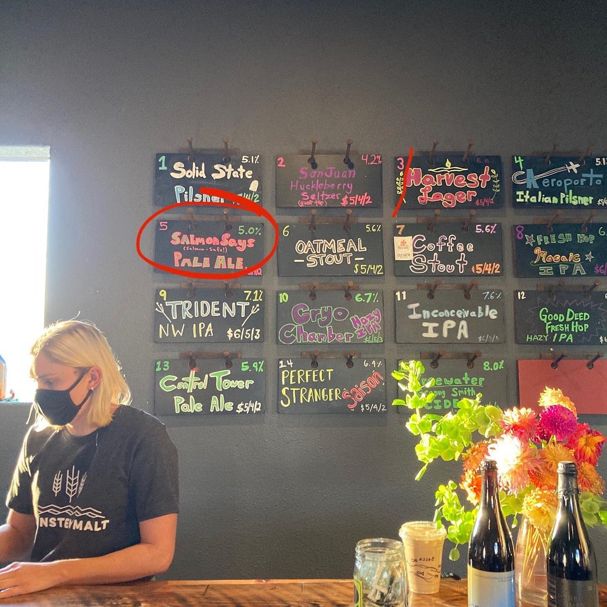 MainstemMalt's tweet photo. Did you know, @quirkbrewing's donating 25% of this @salmonsafe beer's proceeds to the @bluemountainlandtrust through the month of October?! A beer brewed for conservation and built to give back.
#madewithmainstem #salmonsafe #craftmalt #maltthatmatters πΈ@bluemountainlandtrust https://t.co/mYHelGdkE2