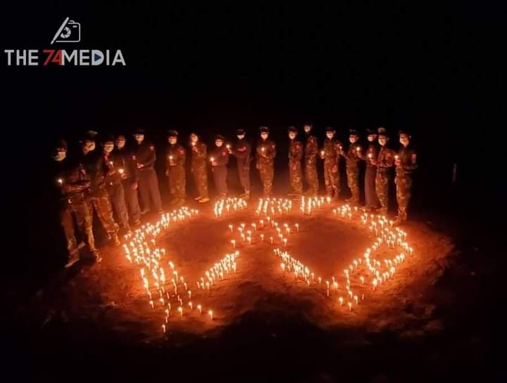 UChitNaingLin's tweet photo. Anti-military candlelight strike by Myitkyina and Moegaung PDF on the night of October 22
@UChitNaingLin
#ASEAN_EngageWithNUG
#Oct22Coup
#WhatsHappeningInMyanmar https://t.co/Q9o97xTPg9 https://t.co/tLR1TLFGS9