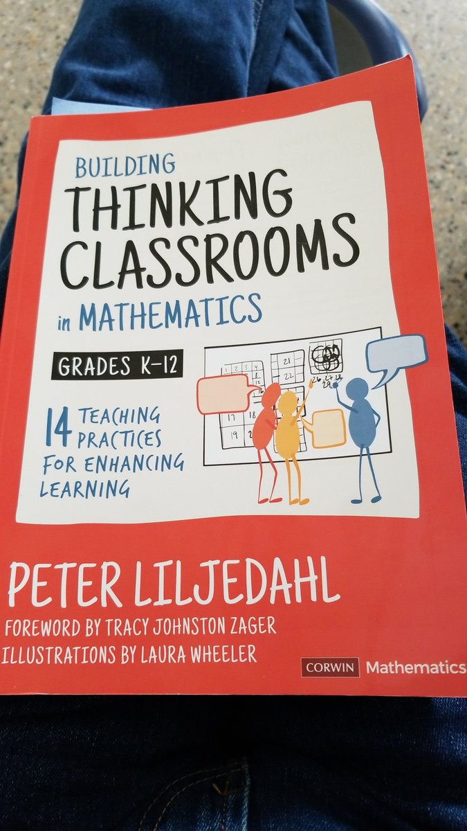 sumnerdmath's tweet image. #MTSPDday diving back into #thinkingclassroom and all of @pgliljedahl wisdom