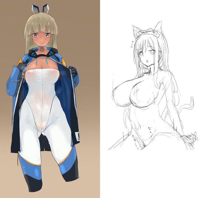 らくがきに逃げて原稿が進んでいないヤス… 