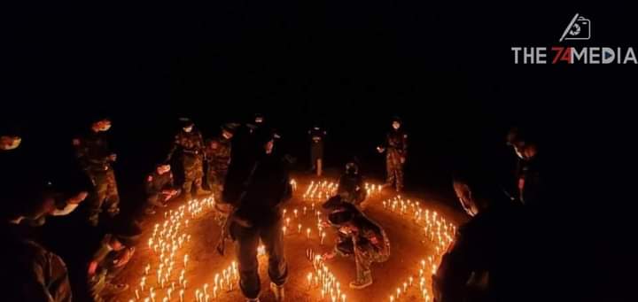 UChitNaingLin's tweet photo. Anti-military candlelight strike by Myitkyina and Moegaung PDF on the night of October 22
@UChitNaingLin
#ASEAN_EngageWithNUG
#Oct22Coup
#WhatsHappeningInMyanmar https://t.co/Q9o97xTPg9 https://t.co/tLR1TLFGS9