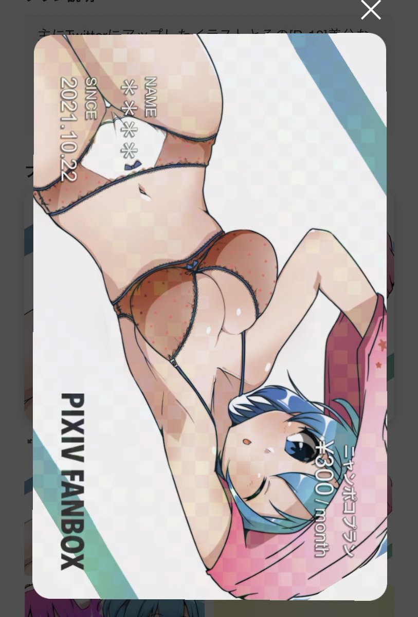 なにこれなにこれ〜〜ファンカードってなに〜〜!?めっちゃかっこいいんですけど〜!!? 