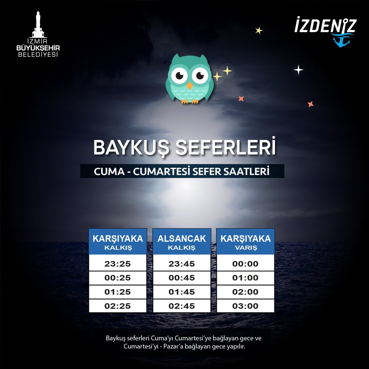 izdenizmir's tweet photo. #baykuş #geceseferleri https://t.co/lF97tzebvK