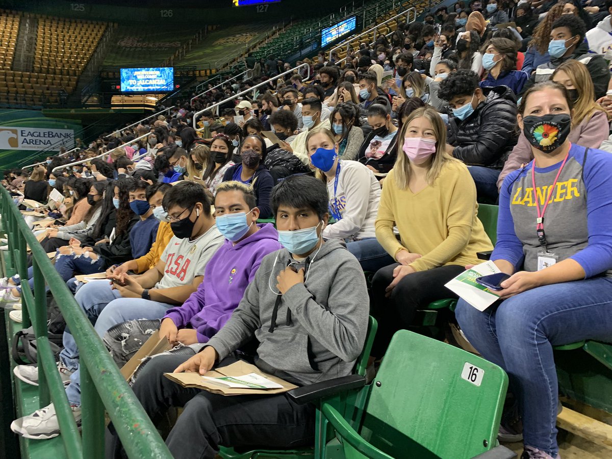 Representing John R. Lewis HS at ¡Alcanza! Opportunities in Higher Education <a href="/GeorgeMasonU/">George Mason University</a>