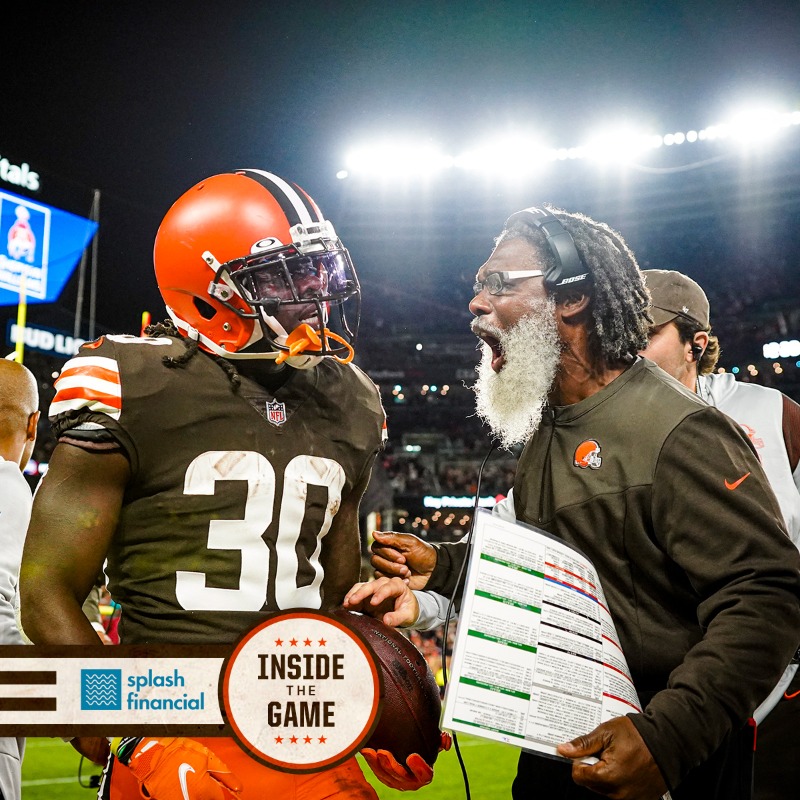 Browns's tweet photo. "No matter what you're doing, you just have to believe in yourself and trust in God." -@DernestJohnson2