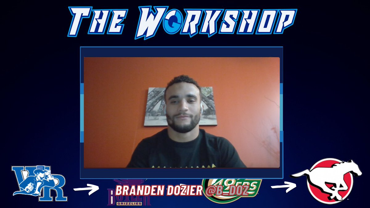 EP 008- Top City Doz out now! 

We sit down and chop it up with Calgary Stampeders Safety Branden Dozier <a href="/Doz43/">Branden Dozier</a> 👨🏾‍🔧

Talk about early life in Topeka, transitioning to safety, CFL season, and much more! 

Watch or Listen! 
youtu.be/U_Xsi1BsoCM
linktr.ee/TheWorkshop_pod