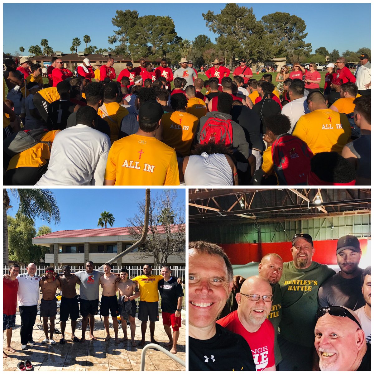 JeffBowenAZ's tweet photo. ACU Homecoming 2021. Thanks to the football Legacy for getting it all started.  #AllIn #Brotherhood https://t.co/DDloXaPS5M