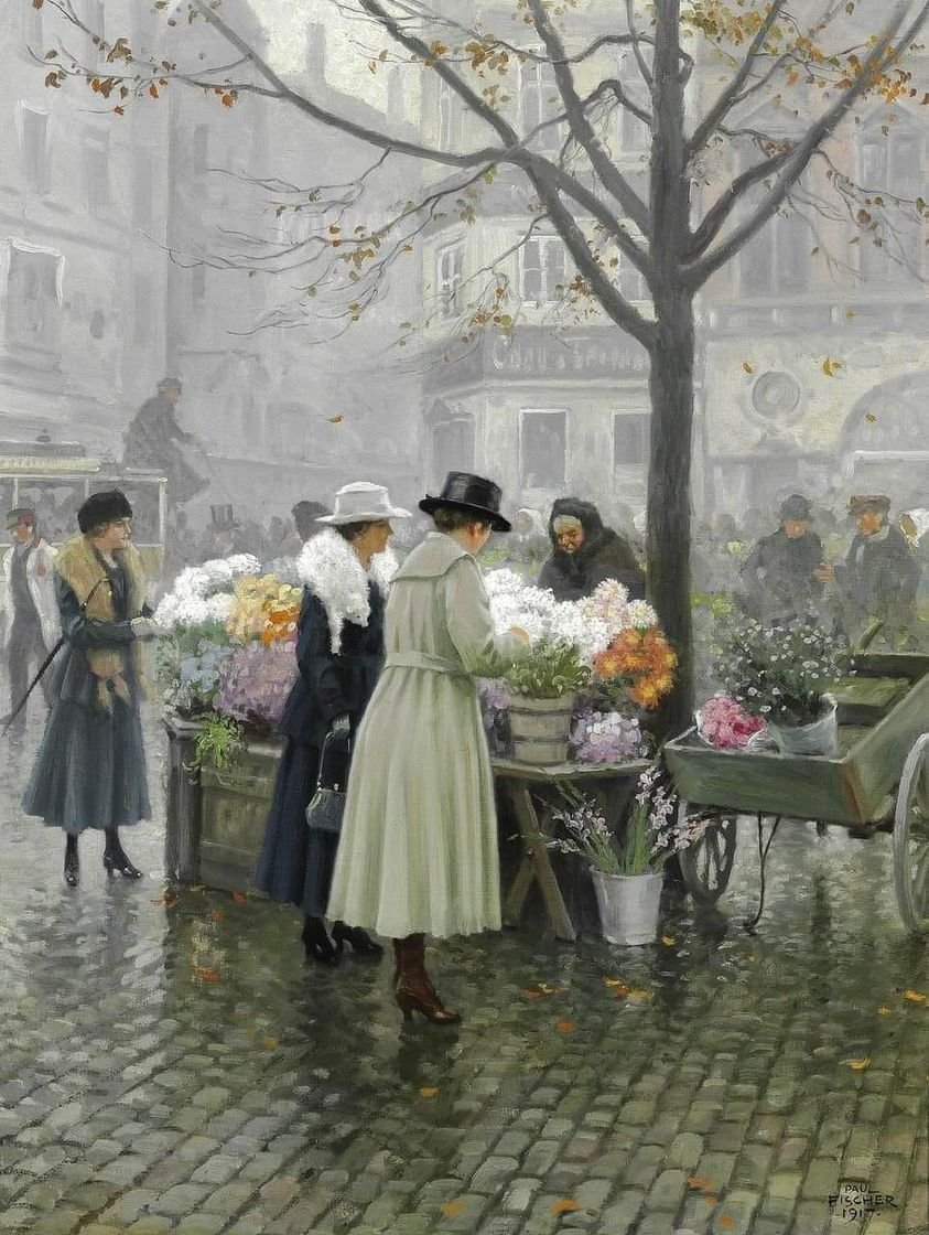 Make_u2_happy's tweet image. Painting by Poul Gustave Fischer
Paul Gustav Fisher - Danish artist