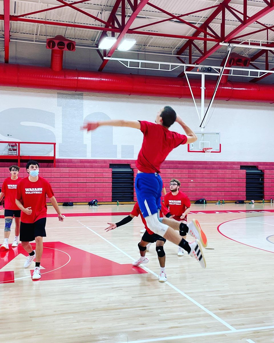 wabashvball's tweet image. Great first week of practice! 🏐 #waf #wabashcollege #unrivaled #d3vb