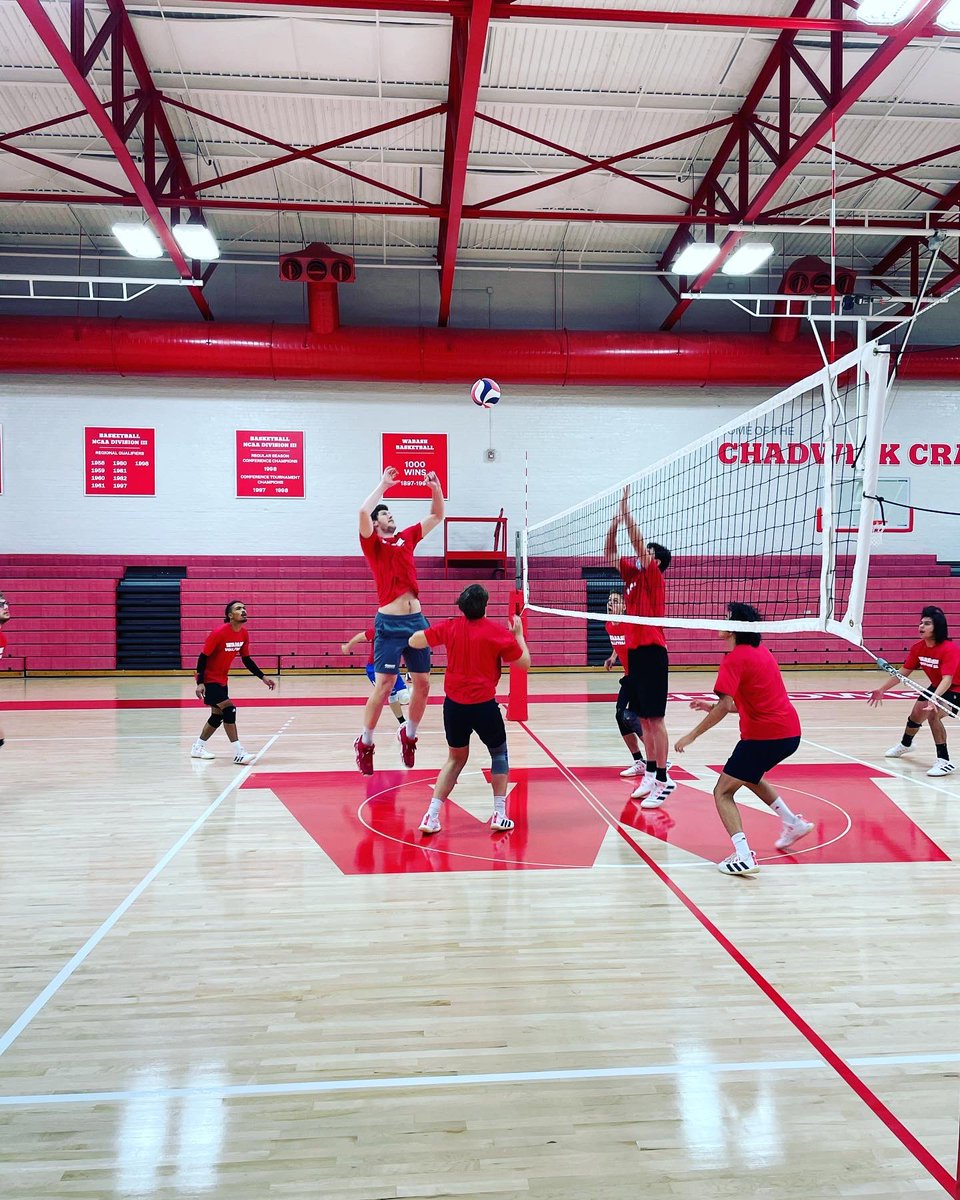 wabashvball's tweet image. Great first week of practice! 🏐 #waf #wabashcollege #unrivaled #d3vb