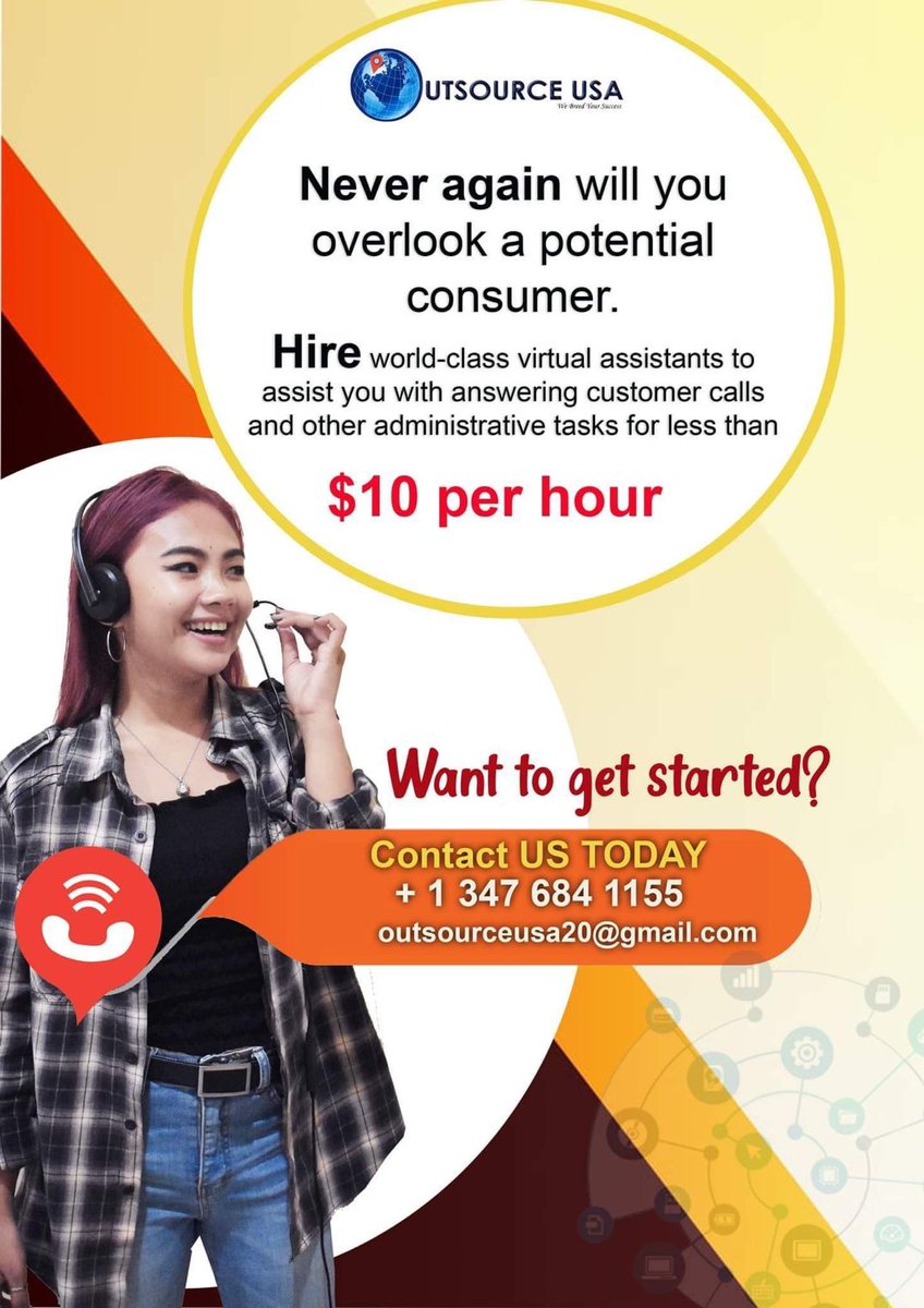 Free up your time! Do what you do best and let me do the rest.
#hireavirtualassistant #outsourcingservices #outsourcing #offshoring