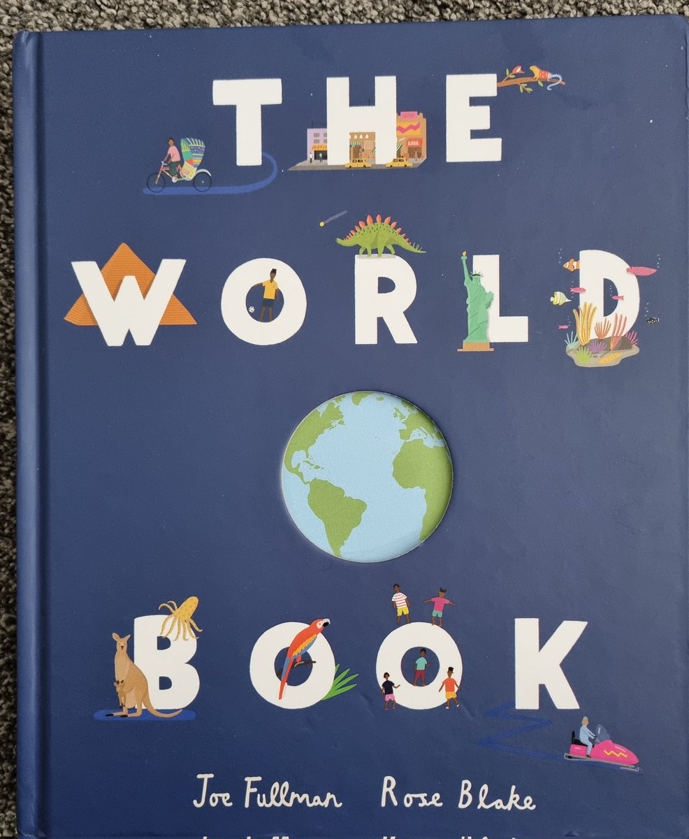 And another one!
#bookpost from @KidsWelbeck... thank you! 🙏📚

#TheWorldBook is beautifully illustrated & packed with facts and pics about all countries great and small 🌎🗺

Written by @joefullman and illustrated by @iamroseblake it's out now ❤📚

whatiread.co.uk