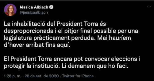 eppcan's tweet photo. El Presidente Sanchez encara pot convocar eleccions i protegir la institució. Li demanem que ho faci. https://t.co/3fFPeTqPsM
