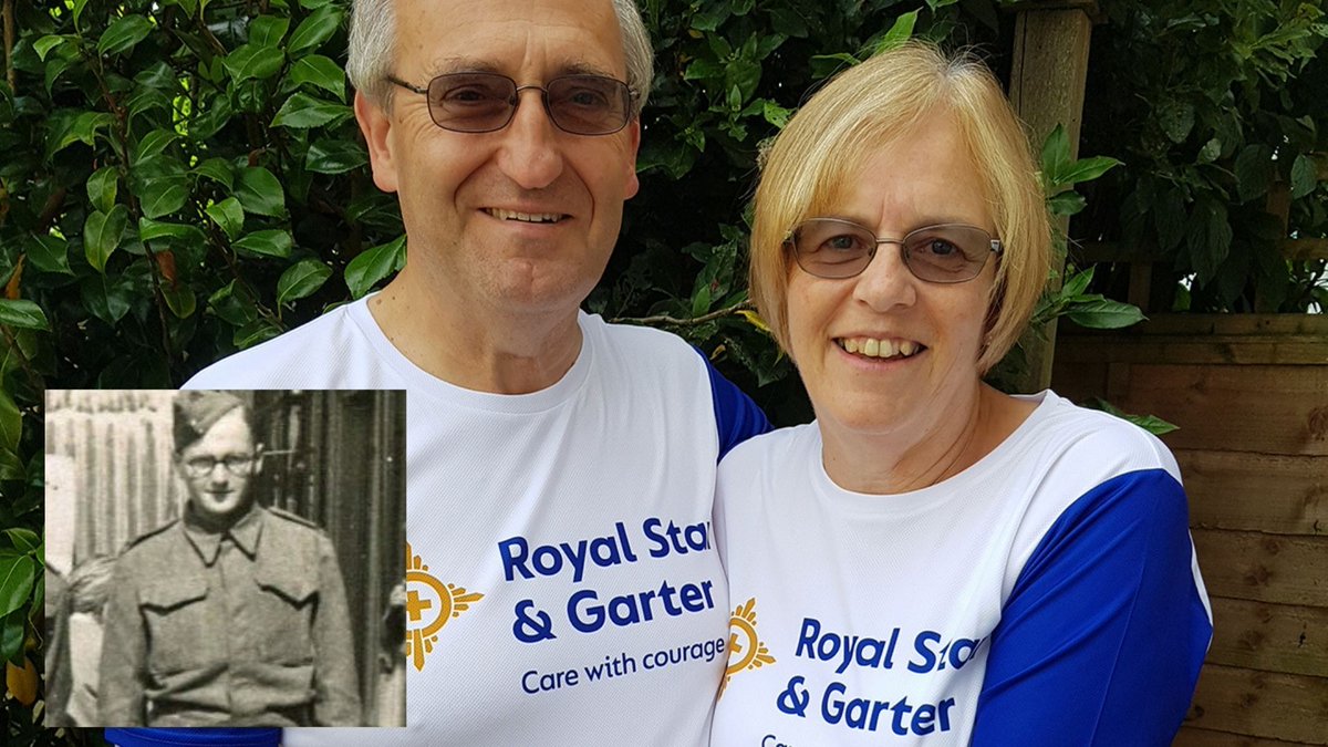 StarandGarter's tweet photo. Good luck to Kay and Nigel as they embark on their 100 miles in 10 day’s walk in memory of Kay’s father. #MilleniumWay
 
Find out how you can support them here: https://t.co/VMVoL6CzQo https://t.co/P3pIkpO7GB