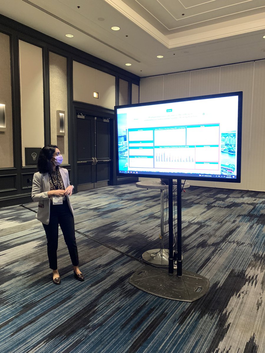 Dr_Tu_gynesurg's tweet photo. Lovely first poster session #ipps2021 @mattkmiecik14 presenting our #crampp eeg findings, Dr Fadadu from @MayoClinic https://t.co/QrZmgLzGLi