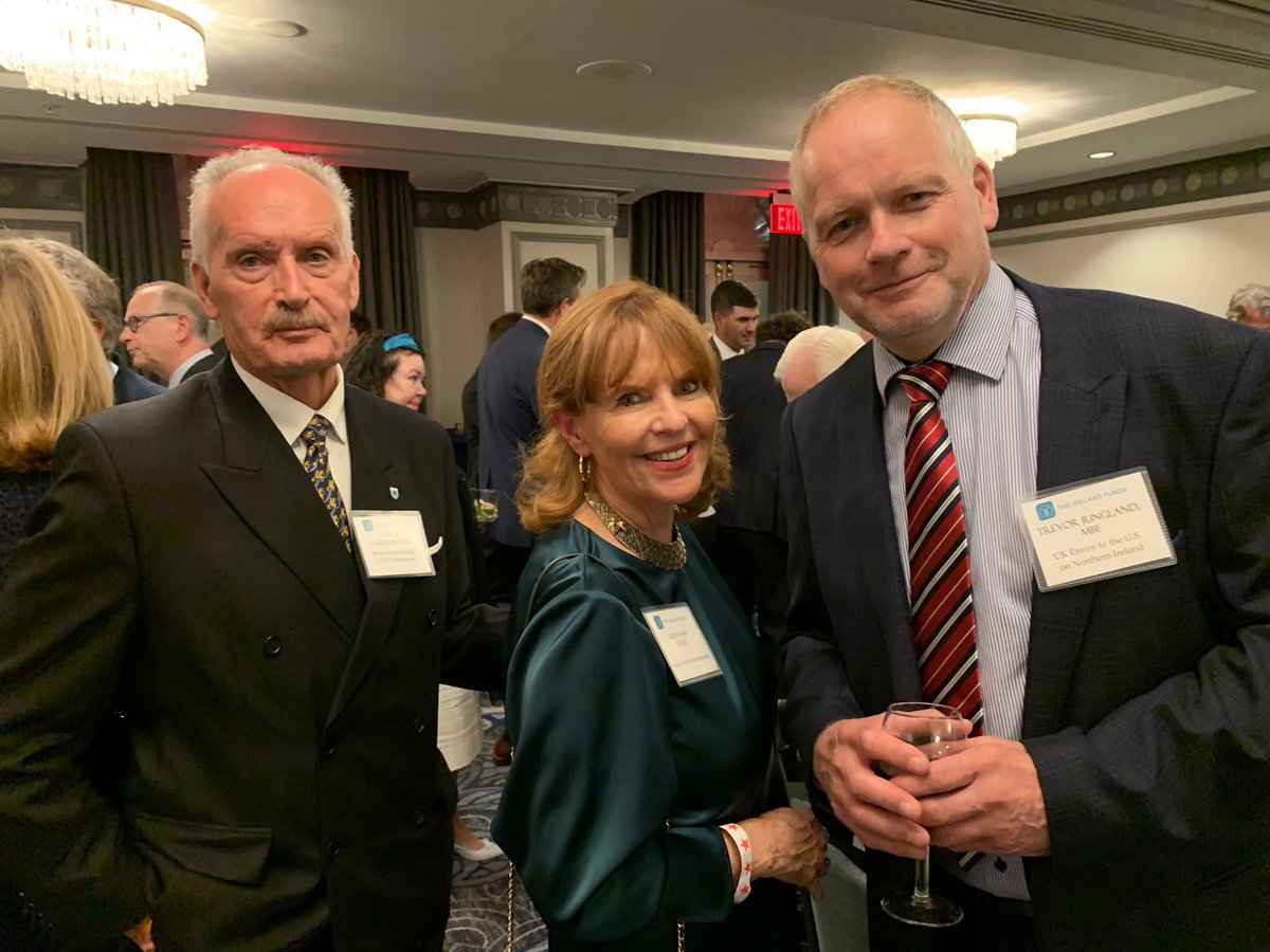 trevor4change's tweet photo. Truly grateful to the @IrelandFundsAM for hosting yesterday’s reception in DC. Crucial discussion around how our transatlantic links can help promote peace and reconciliation. https://t.co/P6Yj0fvxOQ