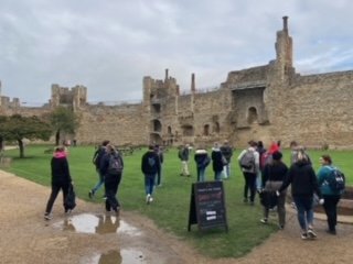 First year students visited Framlingham Castle today as part of the Tudors &amp; Stuarts module. So good to have trips back!