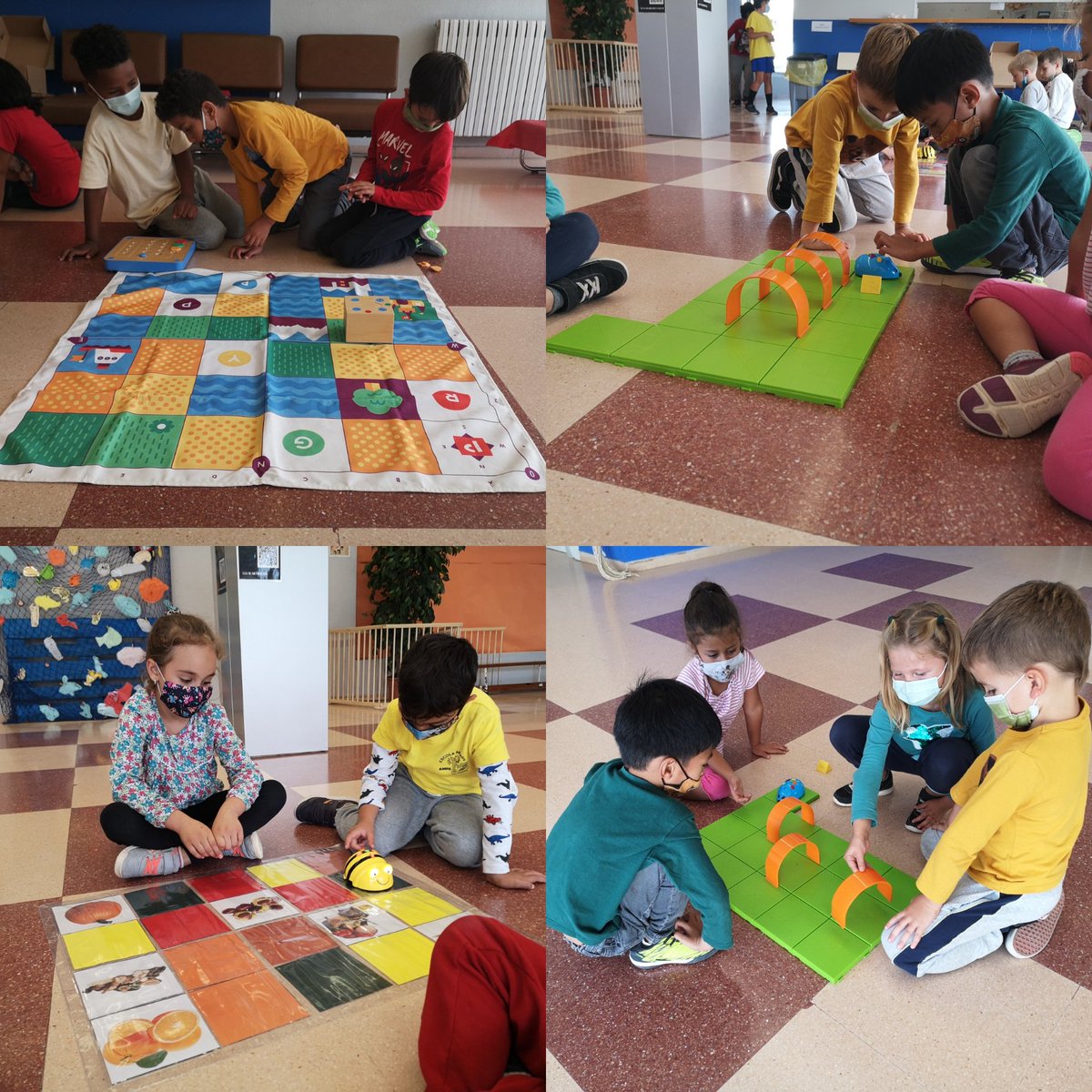 EscolaSaavedra's tweet photo. Manipulem🖐🏼observem👀 descobrim🔎investiguem 🧐 reflexionem🤔 ens divertim😊 @aliancesmagnet @AliancaStem #CodeWeek @etseURV @FundacioBofill @TARRACObot #robòtica #beebots #cubetto #robotmouse #superdoc #creixalsaavedra #connectatalfutur https://t.co/JywJAlnSWy