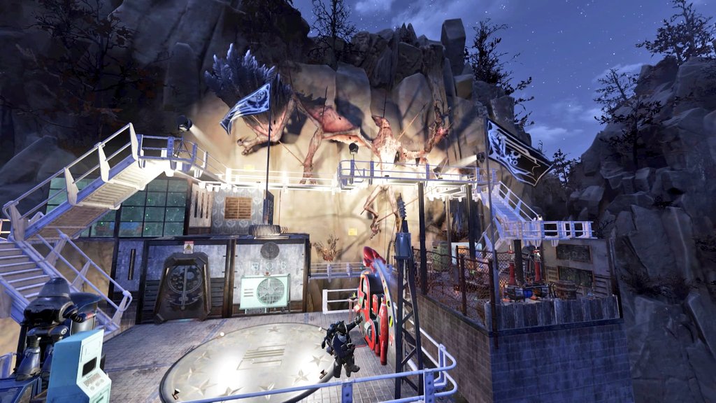 nuka_nldermaxso's tweet photo. 「スコーチビースト調査基地」
セネカロックに磔にされた
プロトタイプスコーチビーストを
BOSが発見・保全・保護
Enclaveと共同で調査基地を建設
ヘリポート、休養所、作業・研究所
を併設し、スコーチビーストの解明
に注力しております。
#Fallout76camp
#ThirdCamp
#NewCamp
#Fallout76 https://t.co/ttG10c3ODR