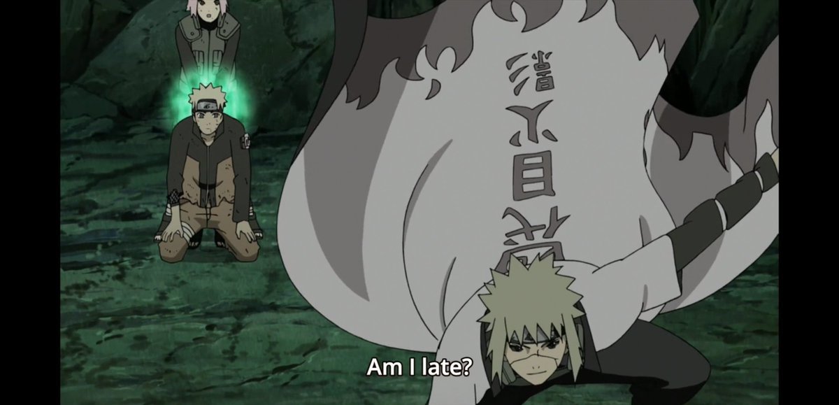 M1natoNam1kaze's tweet photo. Les entrées en scène de Naruto c'est le haut niveau https://t.co/8yphKsPXPE
