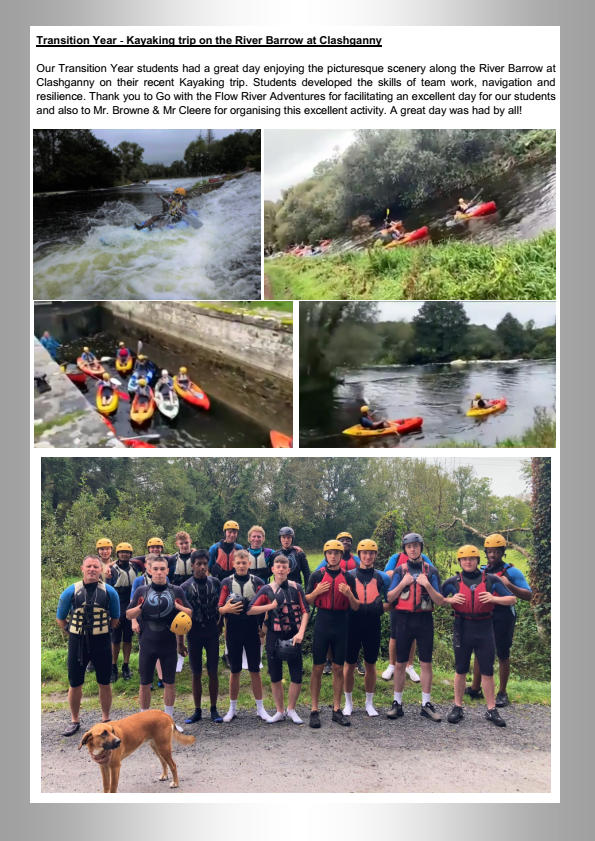 cbscarlow's tweet photo. Our September - October 2021 School Newsletter is now available to view / download on our school website. Please click on the following link https://t.co/TpUOQxem96 to view the newsletter #cbscarlow https://t.co/8HHemvKeDp