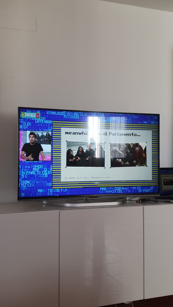 davromalc's tweet photo. Viendo la #tarugoconf21 desde el sofá. Gran experiencia 😁😁 https://t.co/C1ggbAKvmD